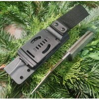 QSP Knife BISON Messer Outdoormesser D2 Stahl Micarta...