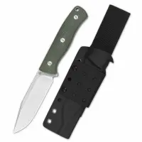 QSP Knife BISON V2 Outdoormesser D2 Stahl Micarta Griff...