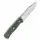QSP Knife BISON V2 Outdoormesser D2 Stahl Micarta Griff grün