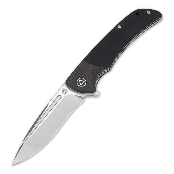 QSP Knife HARPYIE QS129B Messer S35VN Stahl G10 / Kohlefasergriff Kugellager
