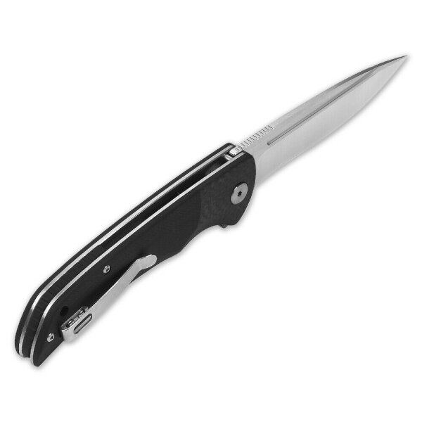 QSP Knife HARPYIE QS129B Messer S35VN Stahl G10 / Kohlefasergriff Kugellager