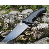 QSP Knife STHENIA 440C Stahl G10 Griff