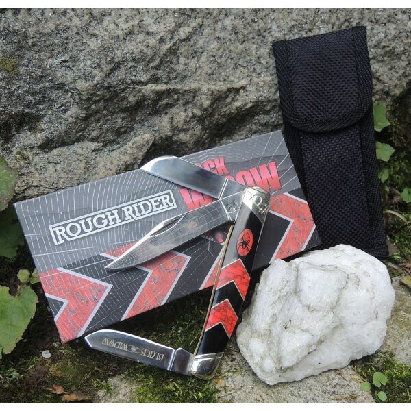Rough Ryder Rider BLACK WIDDOW SERIES Stockman oder Trapper Geschenkbox  STOCKMAN - RR1671