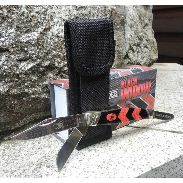 Rough Ryder Rider BLACK WIDDOW SERIES Stockman oder Trapper Geschenkbox  STOCKMAN - RR1671