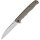 Rough Ryder Rider GIGANTUS XXL Messer Taschenmesser T10 Carbonstahl G10 Griff Tan