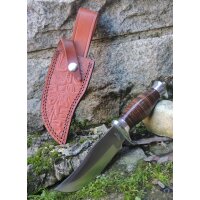 Rough Ryder Rider HUNTER STACKED LEATHER Messer...