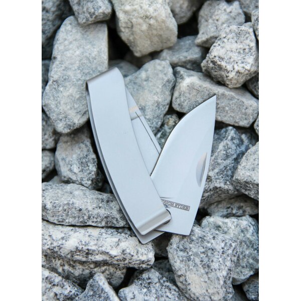 Rough Ryder Rider MONEY CLIP FRAMELOCK Messer Taschenmesser 440 Stahl Vollmetall