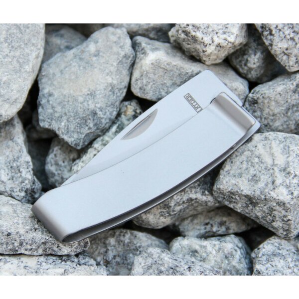 Rough Ryder Rider MONEY CLIP FRAMELOCK Messer Taschenmesser 440 Stahl Vollmetall