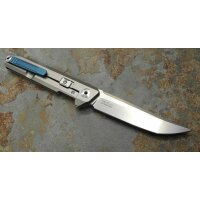 Sanrenmu Flipper Messer 1161-TZ Taschenmesser Tanto S35VN Stahl Beta Plus Titan