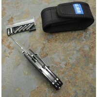 Sanrenmu Messer SPECTRUM 7106SUE-GH-T7 Slipjoint Rescue Knife Multitool S&auml;ge