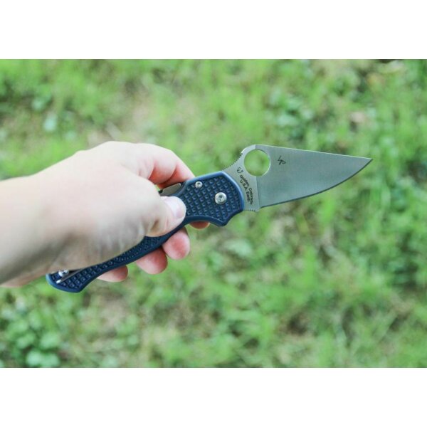 Spyderco Para 3 Lightweight CPM-SPY27 SPY27 FRN  Blau Taschenmesser Messer 01SP1074