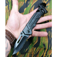 S-Tec FOLDING WRENCH KNIFE Messer Taschenmesser Schraubenschl&uuml;ssel Rescue Knife
