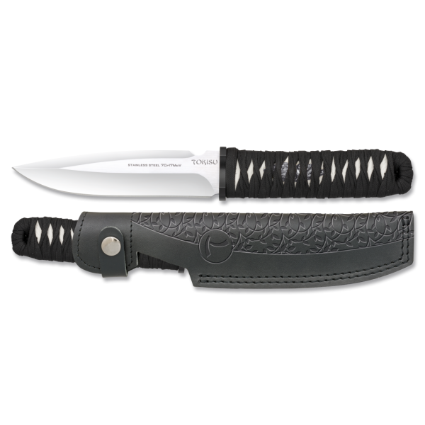 Tokisu Knives SANADA Messer Fahrtenmesser 7Cr17MoV Stahl Wrapped Handle