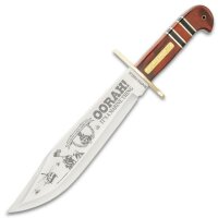 United Cutlery USMC Commemorative Bowie Knife Messer Fahrtenmesser Lederscheide