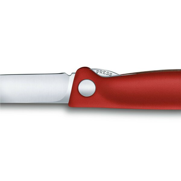 Victorinox klappbares Gemüsemesser Picknick Messer rot Foldable Paring Knife