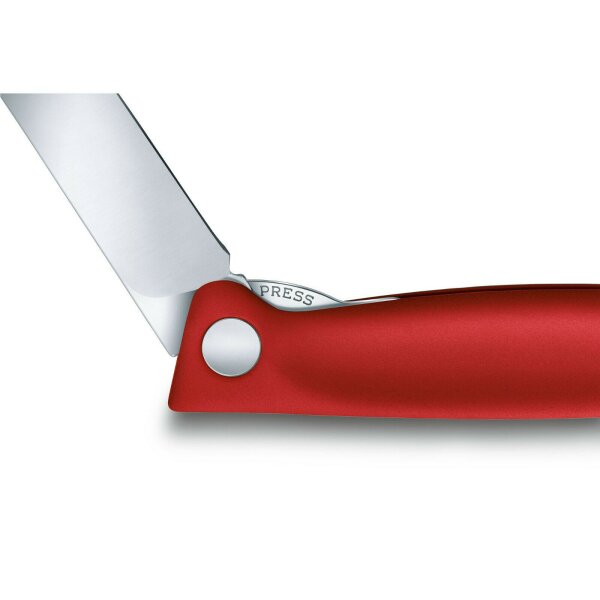 Victorinox klappbares Gemüsemesser Picknick Messer rot Foldable Paring Knife