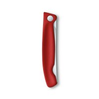 Victorinox klappbares Gem&uuml;semesser Brotzeitmesser rot Foldable Paring Knife