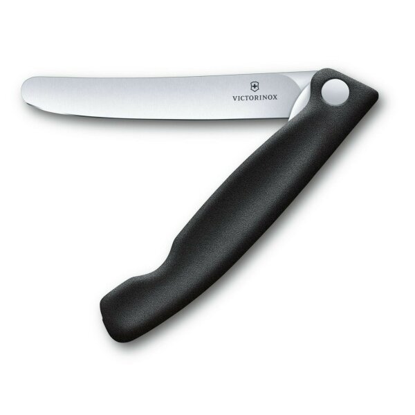 Victorinox klappbares Gemüsemesser Picknick Messer schwarz Foldable Paring Knife