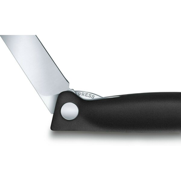 Victorinox klappbares Gemüsemesser Picknick Messer schwarz Foldable Paring Knife
