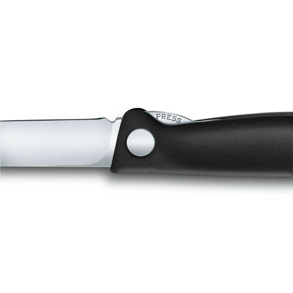 Victorinox klappbares Gemüsemesser Picknick Messer schwarz Foldable Paring Knife