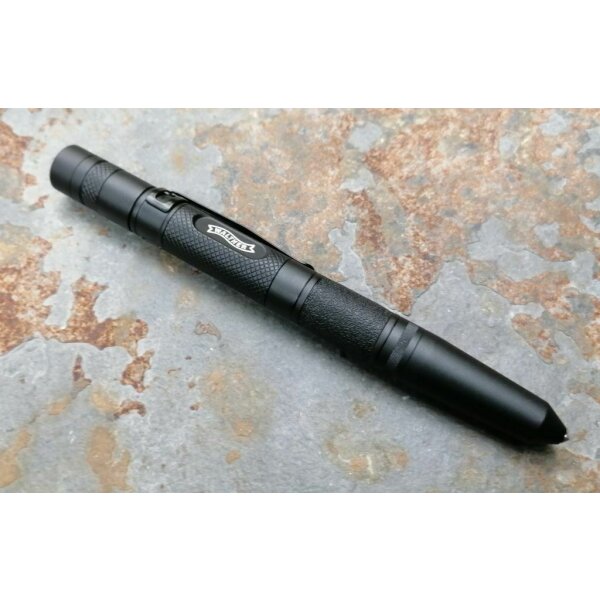 Kugelschreiber Tactical Profi 16 cm Gürtelclip Stift Glasbrecher Touchpen Pen 
