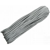 Paracord GREY/GRAU 30,48 Meter Seil Rope 7 Strang 550 lbs...