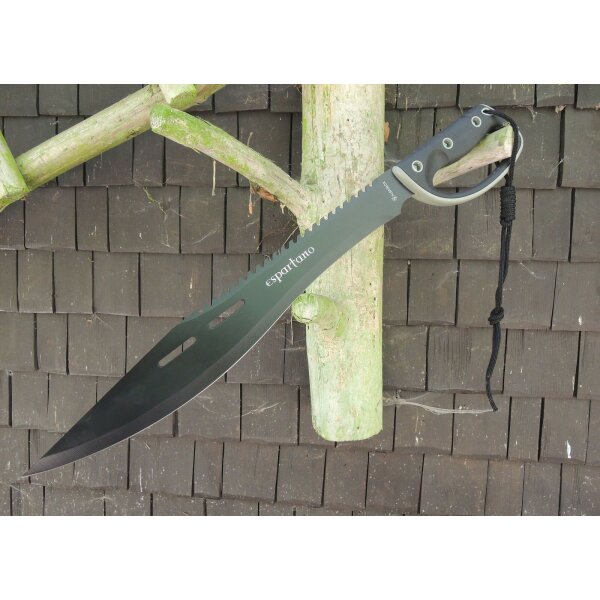 Albainox SAVAGE Machete Arbeitsmachete Sawback Buschmesser Messer Scheide 32385 