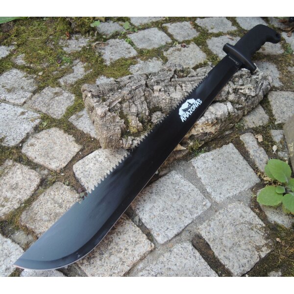 Albainox Amazonas Machete Gen II Buschmesser SAWBACK 3 Varianten NEUE VERSION schwarz 60 cm - 32088