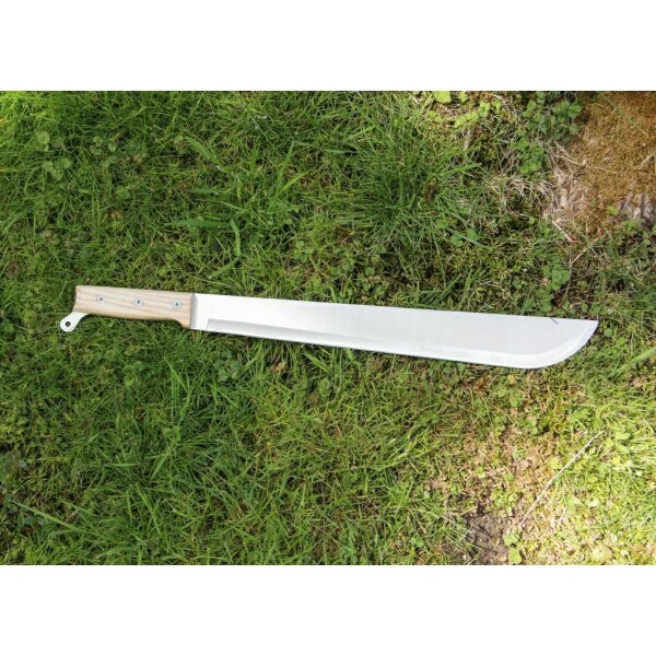 Albainox Explorer Machete Messer Buschmesser Holzgriff + Nylonscheide