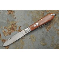 Albainox Messer Taschenmesser Bootsmesser Holzgriff Ankermotiv
