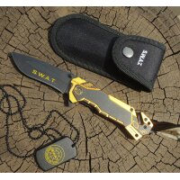 Albainox SWAT Messer Rettungsmesser Gurtschneider...