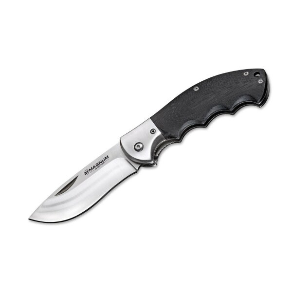 Böker Magnum Messer " NW Skinner " Taschenmesser 440 Stahl G10 Griff 01RY526