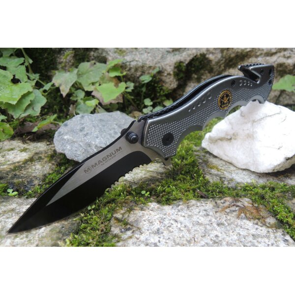 Böker Magnum SWAT Res-Q / Hero Rettungsmesser Rescue Knife 440A 01RY769