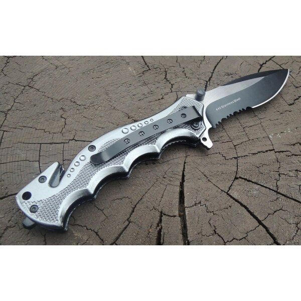 Böker Magnum SWAT Res-Q / Hero Rettungsmesser Rescue Knife 440A 01RY769