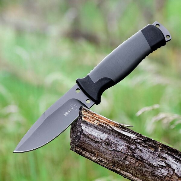 Böker Plus Outdoorsman 12C27 Kunststoff Grau inkl. Nylonscheide 02BO004