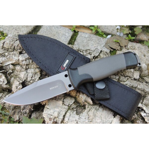 Böker Plus Outdoorsman 12C27 Kunststoff Grau inkl. Nylonscheide 02BO004