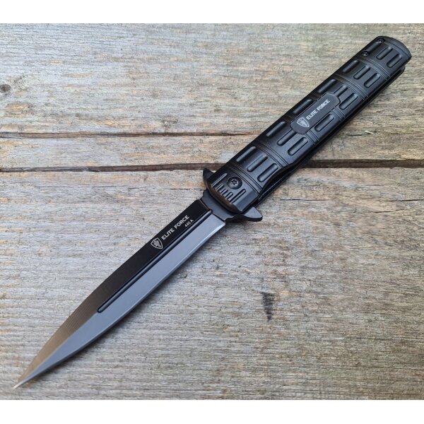 Elite Force EF126 Linerlock Taschenmesser Messer schwarz black