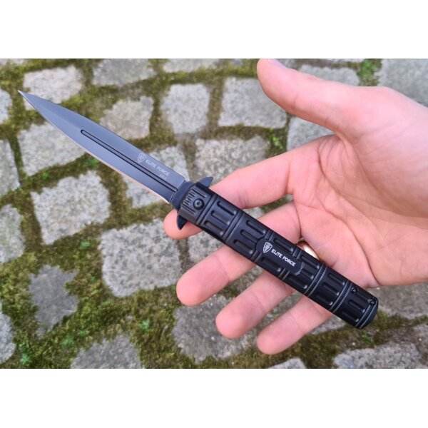 Elite Force EF126 Linerlock Taschenmesser Messer schwarz black