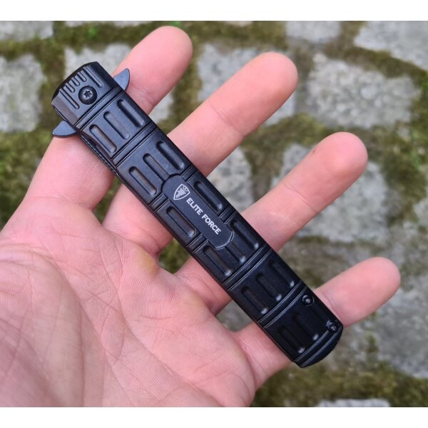 Elite Force EF126 Linerlock Taschenmesser Messer schwarz black
