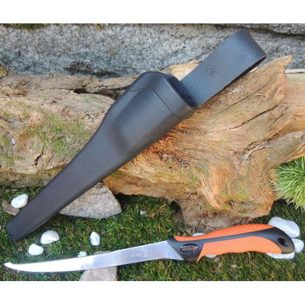 Elk Ridge Messer Filiermesser Filetiermesser 440 Stahl 31,7 cm + Scheide