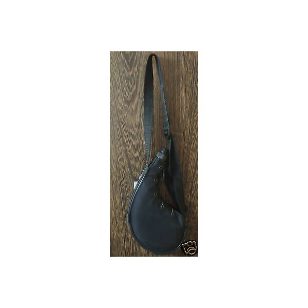 Feldflasche Bota schwarz oliv coyote Trinkflasche mit Trageriemen 0,75 L Volumen schwarz 33203A