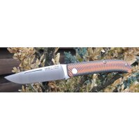 Manly Comrade black / orange Slip Joint Messer D2 Stahl G10 Griff Taschenmesser