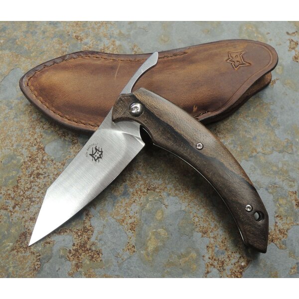 Fox Knives Compact Dragotac Ziricote Bastinelli Messer Friction Folder