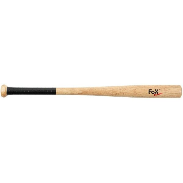FOX OUTDOOR Baseball Bat Baseballschläger Holz naturfarben 26" // 66 cm