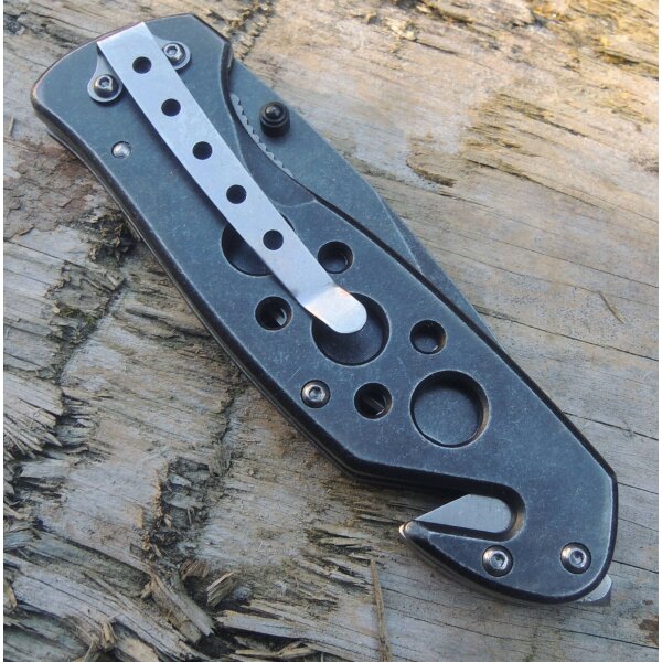 Fox Outdoor Rescue Knife Messer Rettungsmesser Gurtschneider Glasbrecher