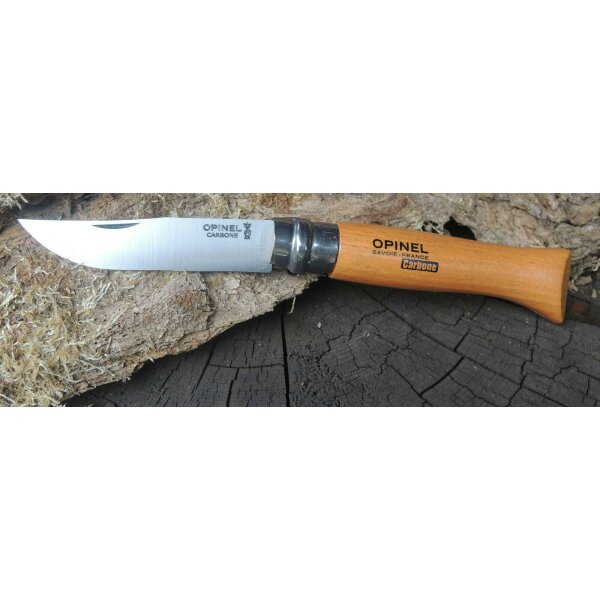 Opinel Messer XC90 Carbonstahl französisches Taschenmesser Holzgriff ver. Größen NO. 9