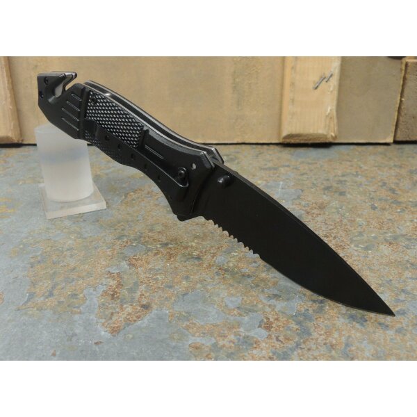 Fox Outdoor Tactical Rescue Knife Messer Rettungsmesser Gurtschneider