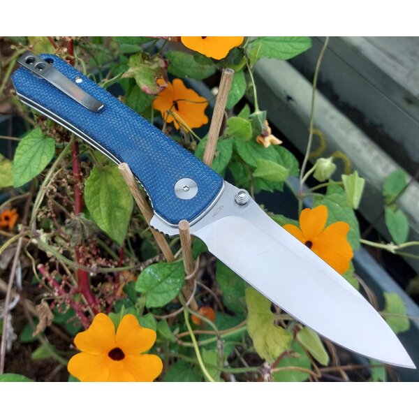 QSP Knife HAWK QS131-I Messer Taschenmesser 14C28N Stahl Micarta Griff