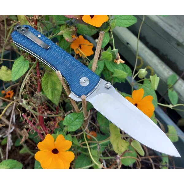 QSP Knife HAWK QS131-I Messer Taschenmesser 14C28N Stahl Micarta Griff