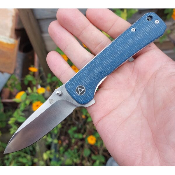 QSP Knife HAWK QS131-I Messer Taschenmesser 14C28N Stahl Micarta Griff